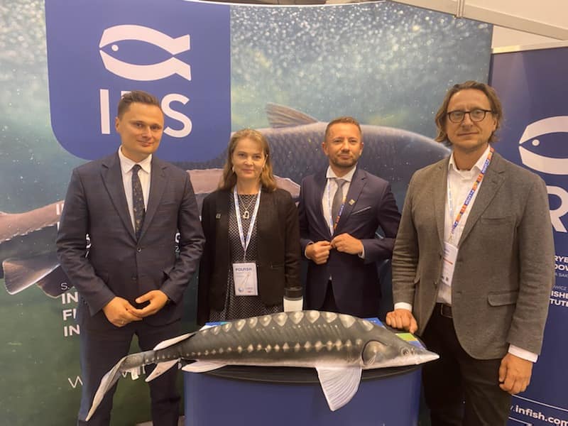 rybactwa's tweet photo. Trwa 16-ta edycja Targów POLFISH pod patronatem honorowym @Kowalczyk_H, podczas której Instytut prezentuje się jako wystawca i partner. Byliśmy na debacie społecznej: „Od łowiska do półmiska. Jak poprawiać wskaźnik spożycia ryb w Polsce” z
@k_cieciora. #POLFISH https://t.co/saLsTlneNc