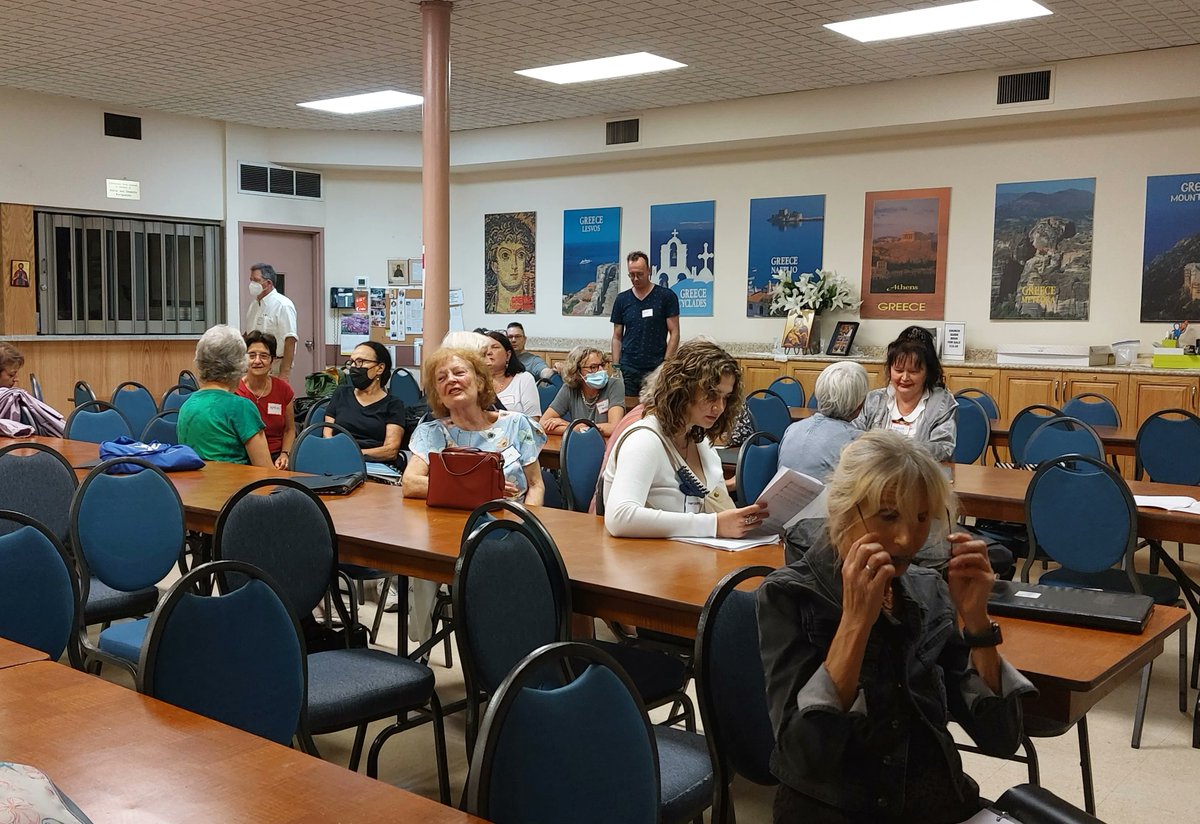 TorontoCChoir's tweet photo. Our first rehearsal was fantastic! We were so thrilled to see so many returning faces (no one had changed a bit in 2 years) and several new members including TMU students. We had about 45 people turn out, so at least half, with all sections covered, and hoping numbers will build. https://t.co/y4Zebg5iwu