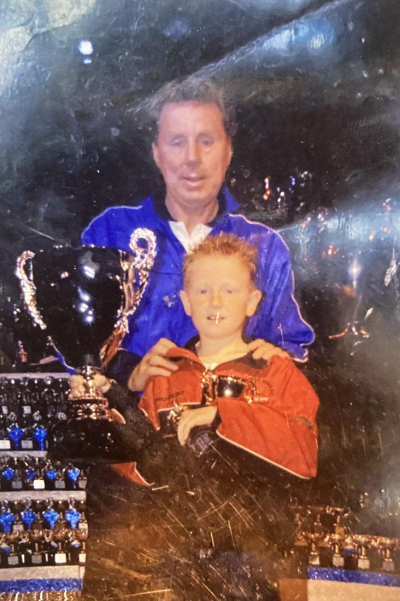 TippettLS's tweet image. I’ve been doing some reminiscing of my own. Here’s a throwback to the possible peak of my footballing prowess. Cheers, Harry.