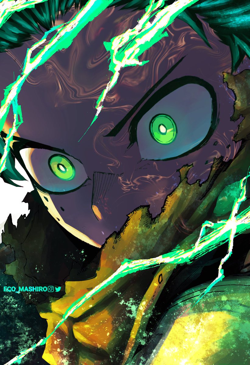 ECO_MASHIRO's tweet photo. DEKU RETURNS
#MHA366 #MHA #MHASpoilers #bnha366 #Deku #BNHA https://t.co/d72joHQzq9