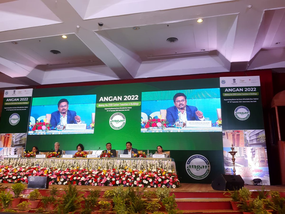 ASCIMEDIA's tweet photo. ASCI’s faculty Prof @RajkiranAtasci, Director, CES, spoke at the panel discussion at ANGAN 2022 (an international conference from Sept 14-16, 2022) on Accelerating policy implementation for Resilience, Affordability &amp; Climate on Sept 14, at New Delhi.
https://t.co/DmuntqsuGk https://t.co/6LBdCe362s