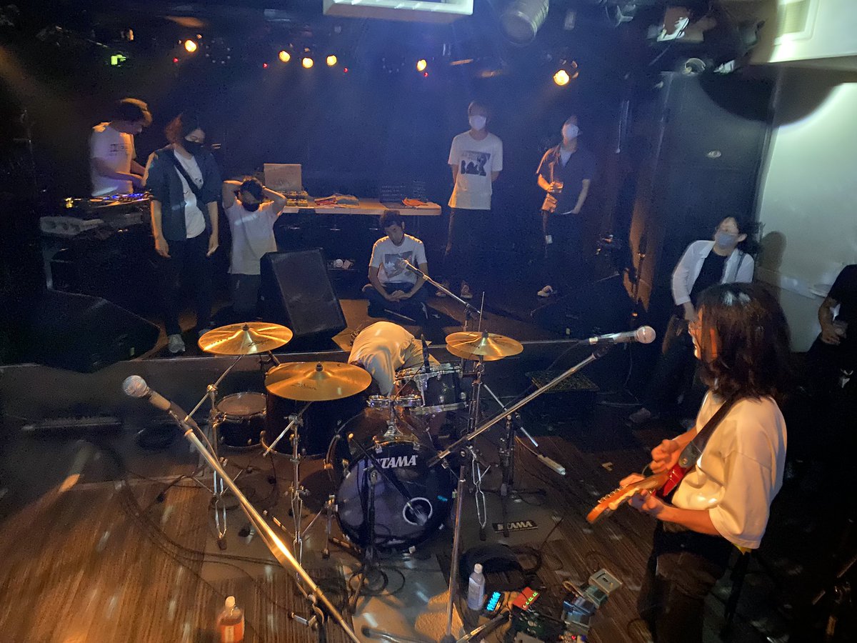 free_or_all's tweet photo. 昨日は楽しかった。
みんなありがとう。
#神々のゴライコーズ
#sickufo
#MUSHS
#PISQAL https://t.co/LxyRuAVnL7