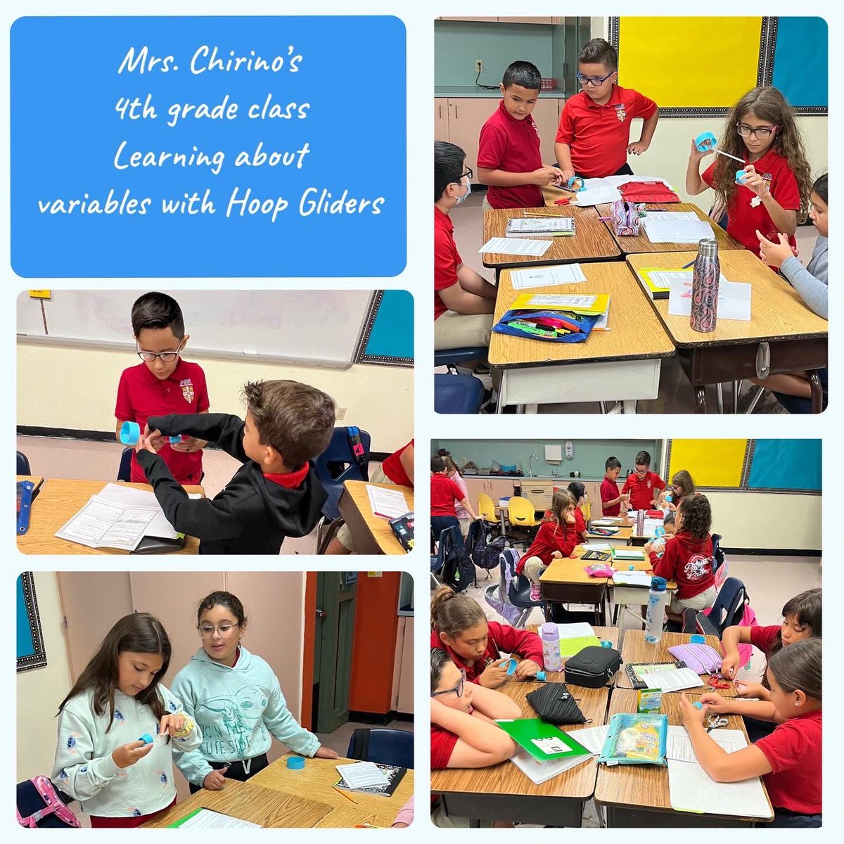 PSN_Elem's tweet photo. Ms. Chirino’s 4th grade class learning about variables! #sciencerocks #thebestofthebest #psnpride @MDCPSSci https://t.co/e6UEcVGeJS