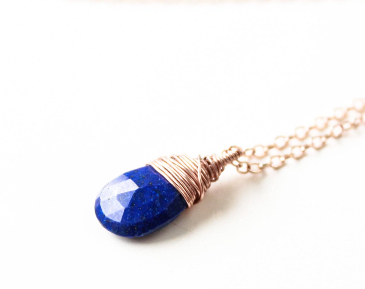 SoumikZion's tweet photo. pis Lazuli gemstone briolette. Rose gold necklace, September birthstone gift. Wire wrapped gemstone drop - Lapis lazuli necklace. Gifts
#wire #GemstoneBriolette #LapisLazuli #lapis #GoldNecklace #GemstoneDrop #September #EverywhereUR
👉https://t.co/k6hZNTOlKB https://t.co/CVUw0tG99b