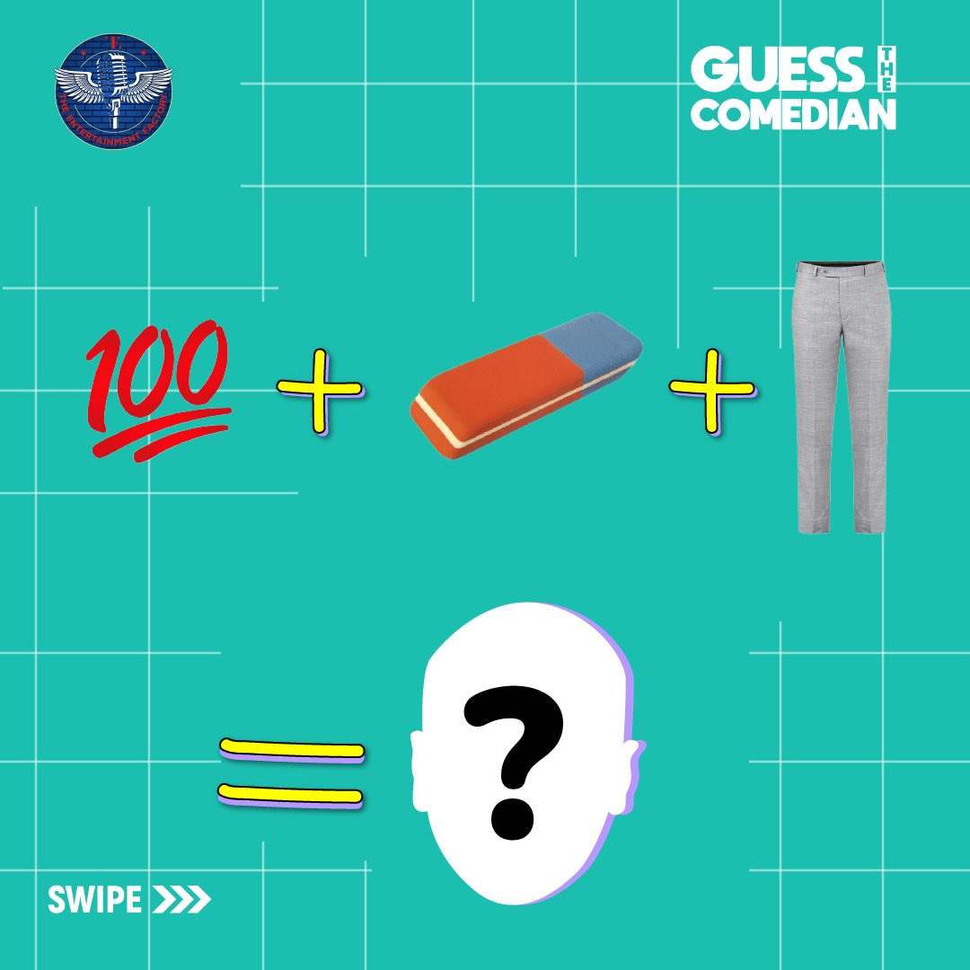 TheEntFactory's tweet photo. Guess the comedian? https://t.co/rkjswQRrpk