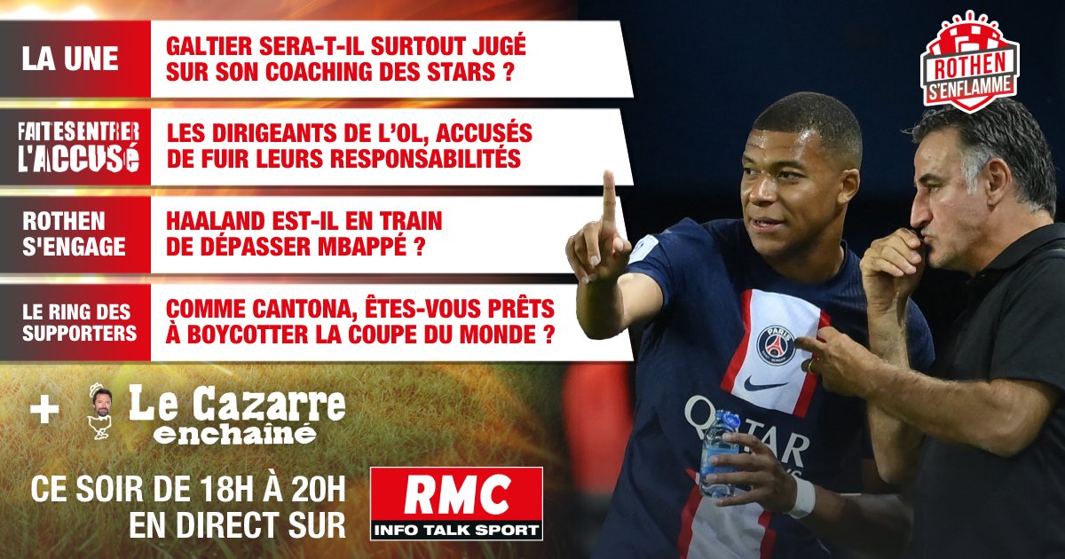 Rothen s'enflamme on Twitter: 