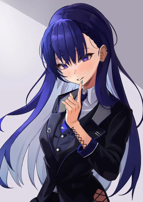Skebにて美南まよさんを描かせていただきました!#これ見てまよちゃん 
