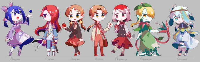 「red hair two-tone hair」 illustration images(Latest)｜3pages