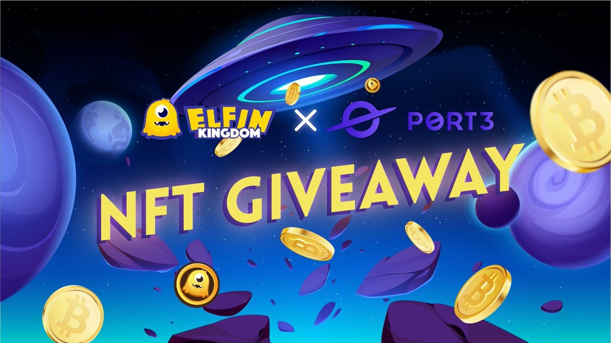 🔥#NFT #Giveaway Now Live🔥

🔱Elfin Kingdom X <a href="/Port3Network/">Port3 Network</a> Exclusive Collab NFT for Grabs

🚀FCFS! The first 1000 users who complete the tasks will be qualified to claim NFT!

⏰12:00 pm, Sep 15 - 12:00 pm, Sep 25 (UTC)

👇Join now 
sograph.xyz/space/elfin/ca… 

#Airdrop #Mint