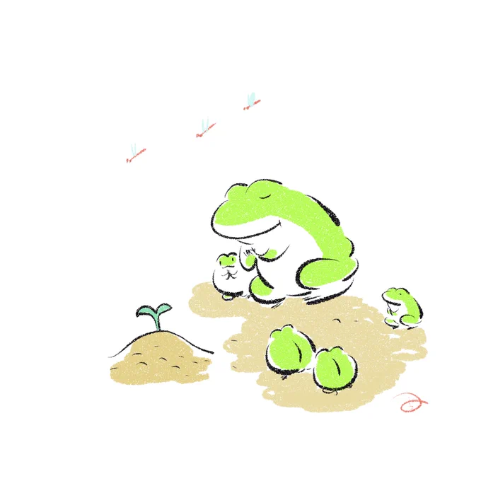 秋のおはかまいり 
