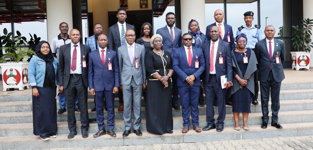 officialEFCC's tweet photo. ACJA Monitoring Committee Ranks EFCC’s Medical Facility Best in Nigeria

The Administration of Criminal Justice Act, ACJA, Monitoring Committee, has ranked the medical facility available at the EFCC, as the best in the law enforcement community in Nigeria. https://t.co/2fD2fX6SMz