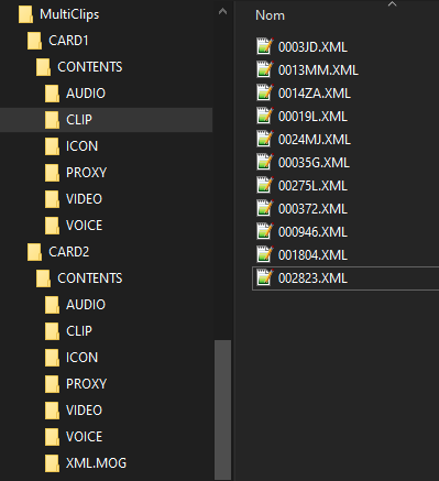 JeromeM78's tweet image. Here is the source (directory) structure: bunch of XML + MXF files spanned in directory.
Not needed for playback, needed for bit-by-bit reversibility (#RAWcooked stores that due to legal constraints to provide that for some archives, more expensive to develop than just transwrap)