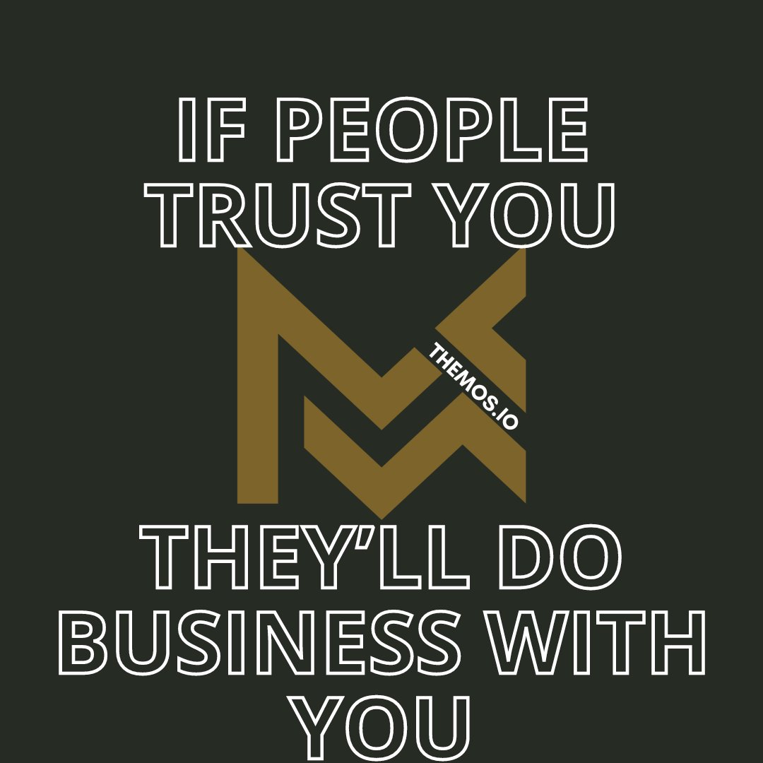mosquoteguy's tweet photo. Trust is a difficult thing to earn but very easy to lose, never make promises you can’t keep.

MOS Staking, securing your future 

Learn more: https://t.co/Chxia5jpXG  #MOS #themos #DeFi #staking #cryptocurrency #finance #quotes #inspirationalquotes #motivationalquotes https://t.co/fIWeozYKTu