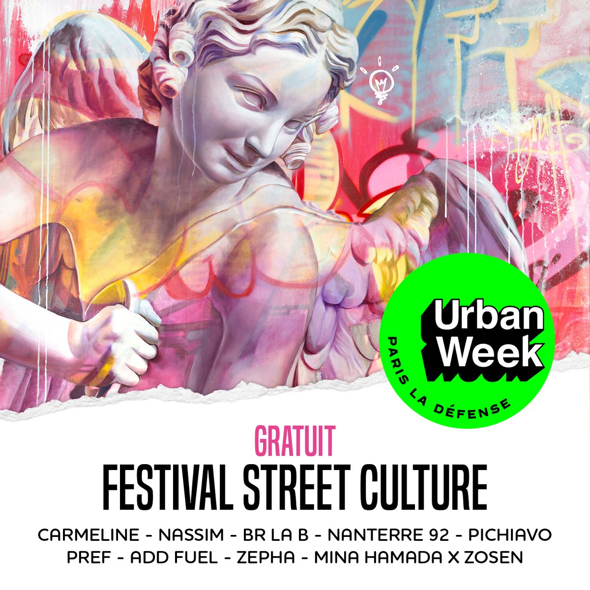 LaPlaceHipHop's tweet photo. L'#UrbanWeek est de retour à @ParisLaDefense ! 
Au programme : Street art, playground, concerts... mais surtout nos 3 finalistes du Buzz Booster Ile-de-France s’y produiront en live ! 

Retrouvez @BrLaB_, @_Ryde et Pablo le samedi 17 septembre de 20h à 21h45.

 🎟 Entrée libre https://t.co/gMwd2o1k1j