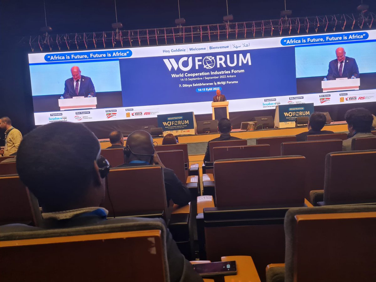 ETEmbassyANK's tweet photo. The 7th World Cooperation Industries Forum (WCI Forum) is held from 14 - 15/2022 at Congresium Congress Center in Ankara under the motto of “Africa is Future, Future is Africa”. From 🇪🇹 about 17 companies participated in the forum and had B2B meeting with Turkish counterparts. https://t.co/PQqK5fjGpM