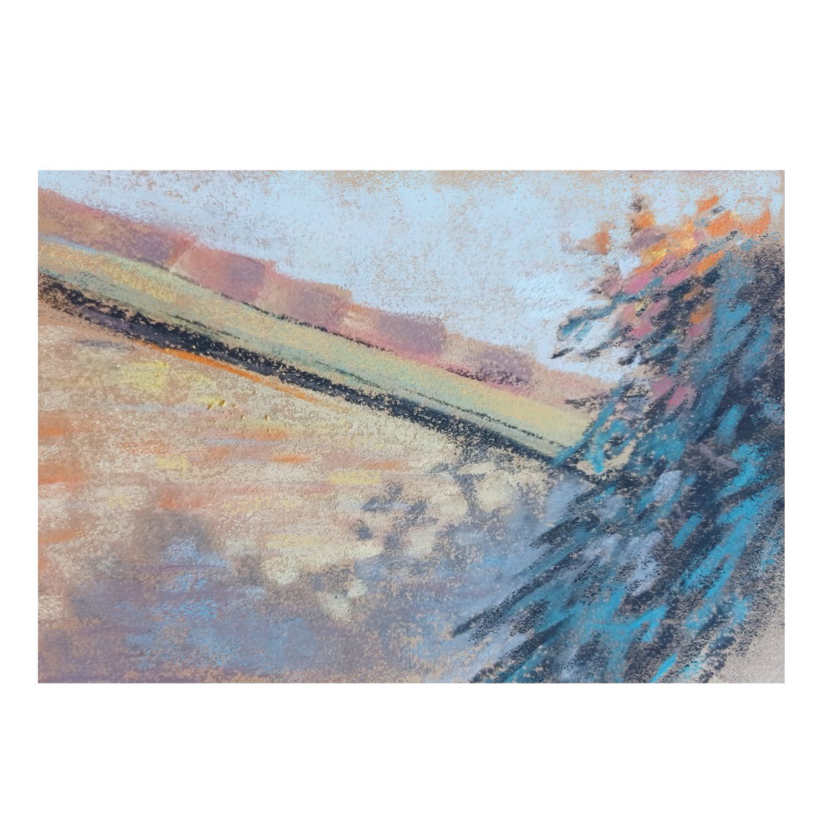 DescatMax's tweet photo. summer soft pastel 4 #softpastel #pastel #pastelsec #drawing #drawings #art #traditionalart #sketchart #sketchbook #sketch https://t.co/FQxWnvH2S4