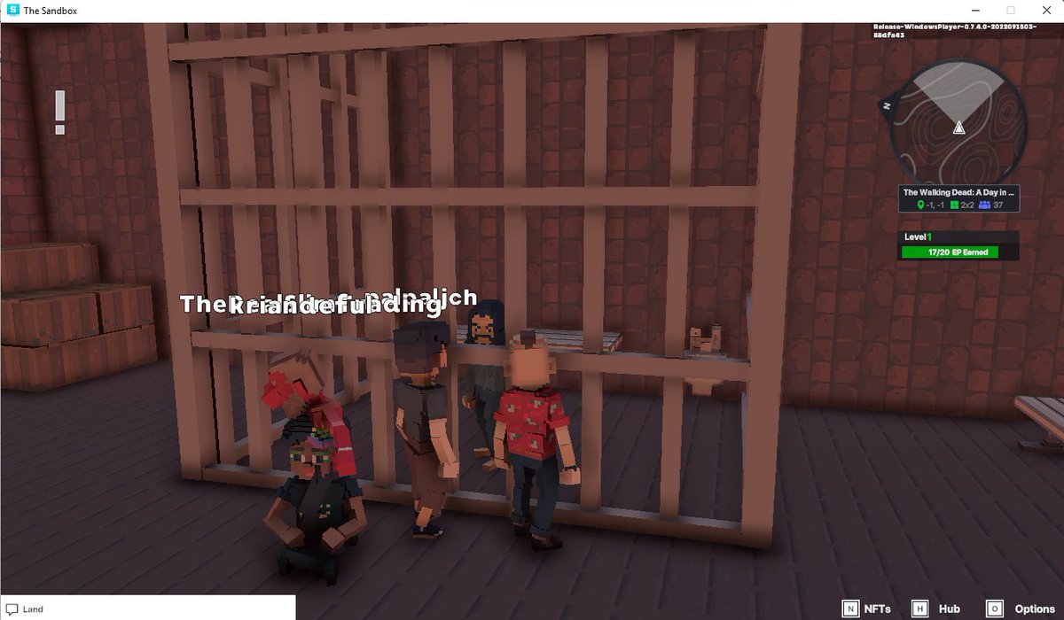 sins84867's tweet photo. @TheSandboxGame @TheWalkingDead I just participated in the #SandboxAlphaS3Giveaway for a chance to win 500 SAND! Found Negan in Alexandria, check out my screenshot below!
👇 https://t.co/os7hEDz2Lw
