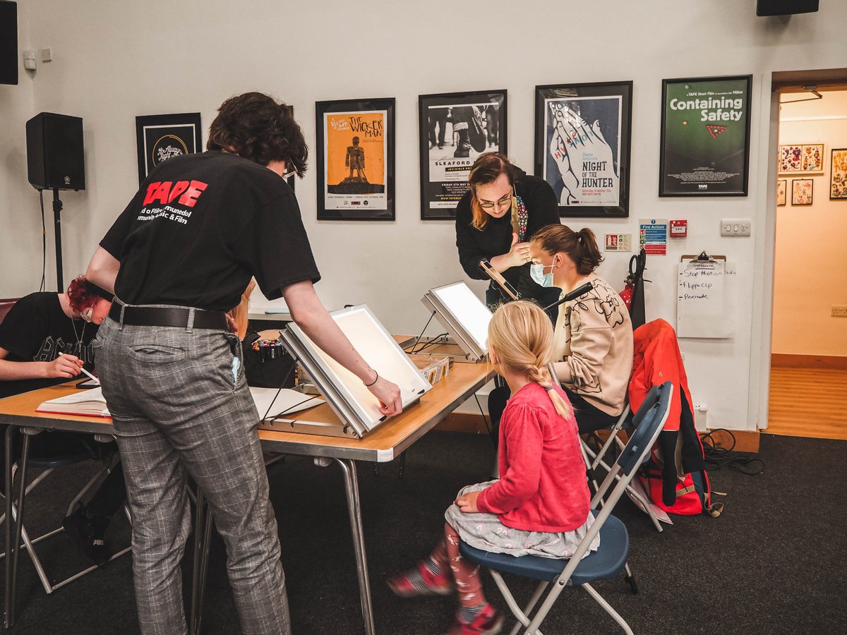 tapeartscentre's tweet photo. TAPE is excited to be opening its doors next week as part of the Open Doors Scheme.

Come and try out our free taster sessions!

Want more information? Follow the links below:

https://t.co/Z52xWgCG6R
https://t.co/Va7vgddJ9r

@cadwcymru 
#CreativeInclusion
#OpenDoorsScheme https://t.co/Oqby065fjY