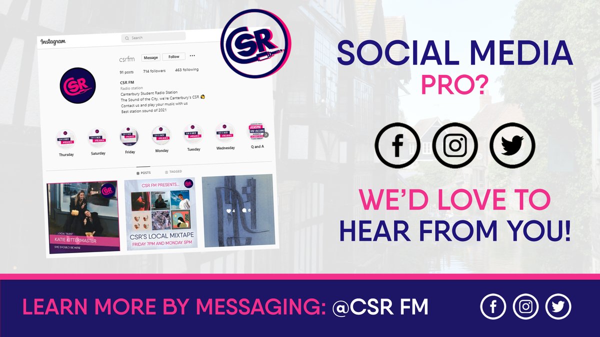 CSR FM tweet media