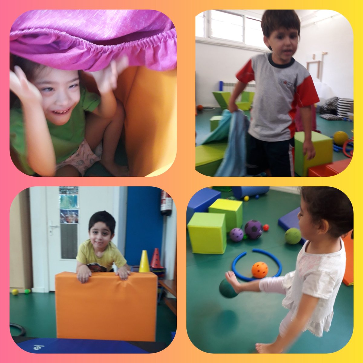 fepmontserratee's tweet photo. Les Cuques i els Dragolins estem feliços i contents de començar  #psicomotricitat. 
Saltem, rodolem, grimpem, fem amics 😍
@somFEP #escolesFEP #Infantsfeliços https://t.co/UUvQCFixir