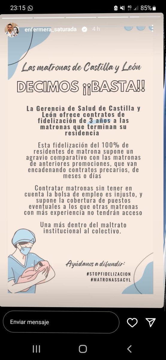 MatronasSacyl's tweet photo. #matronassacyl
#stopfidelizacion https://t.co/Q62Xfm9YW4