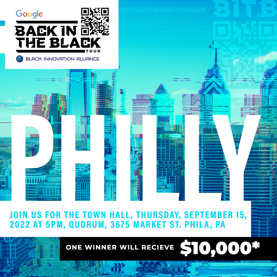 buildwithbia's tweet photo. Philly, it's your time!!! 

Join us, @momyourbusiness , @teachers_and , and @irstFoundersHQ this afternoon at Quorum at 5:00pm for the Back in the Black Town Hall! Hit the link in bio to register and secure your spot! https://t.co/nrETwj3ayu