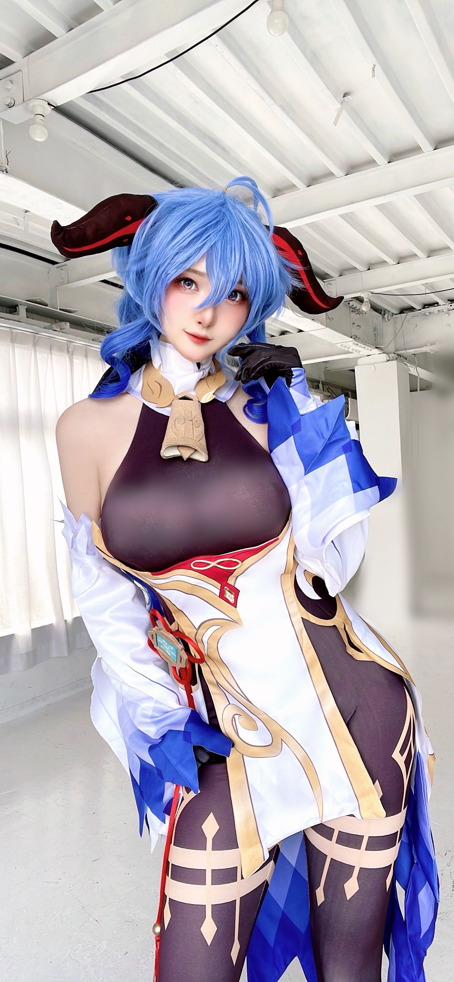 Ganyu Genshin Impact chocolat cosplay