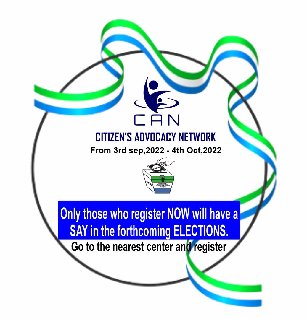#RegisterToVote2023
#CitiizensAdvocacyNetwork