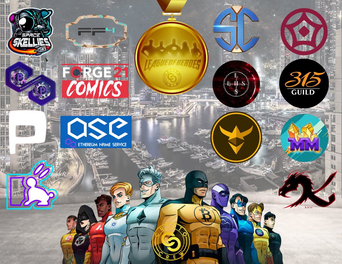 cryptocrewnfts's tweet photo. 💜315 GUILD JOINS THE LEAGUE OF HEROES!💜

The LEAGUE OF HEROES continues to grow! 

@cryptocrewnfts is so proud of our partner projects and happy to collab with them.

#polygon #NFTs #MATIC  @thematicman @emkhay1207 @Hrmkingnuel @Lars_0x @Storm
@lekrakenpv #NFTs @PoweredByPoly https://t.co/k9r1BAdE1x