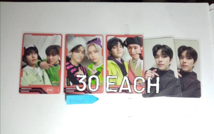teumenelyn's tweet photo. WTS / LFB

Official SKZ photocards

MOP : Gcash
DOP : PAYO 
MOD : sco or Direct ggx

Comment "mine" or PM me https://t.co/75tljPyckp