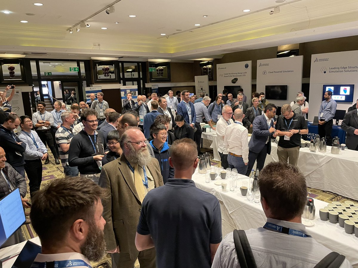 EnduricaLLC's tweet photo. Another busy day here on day 2 on the #Endurica booth @3DS_SIMULIA #SimuliaRUM 2022 in Manchester 🇬🇧 

#SimuliaRUMs #GetDurabilityRight @Dassault3DS @3DS_UK_IRE 

➡️ https://t.co/7aEBl6Kaii https://t.co/PFEnakBBuD