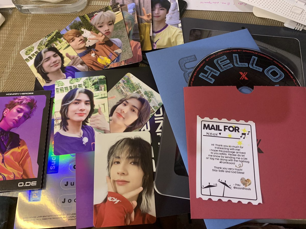 MCnaeOnTop's tweet photo. π from: @koonilhauls
Hello ate pau! Forda budol ang mga ferson HAHAHAHA tysm for packing them very safe po 100/10 very ganda pang unboxing vid π
π» and the freebies ang lala π
Thanks also ate for trading jooyeon, lab you pi π«Άπ»
#fromKoonil
#MacFoundation https://t.co/4nVY4v0P9O