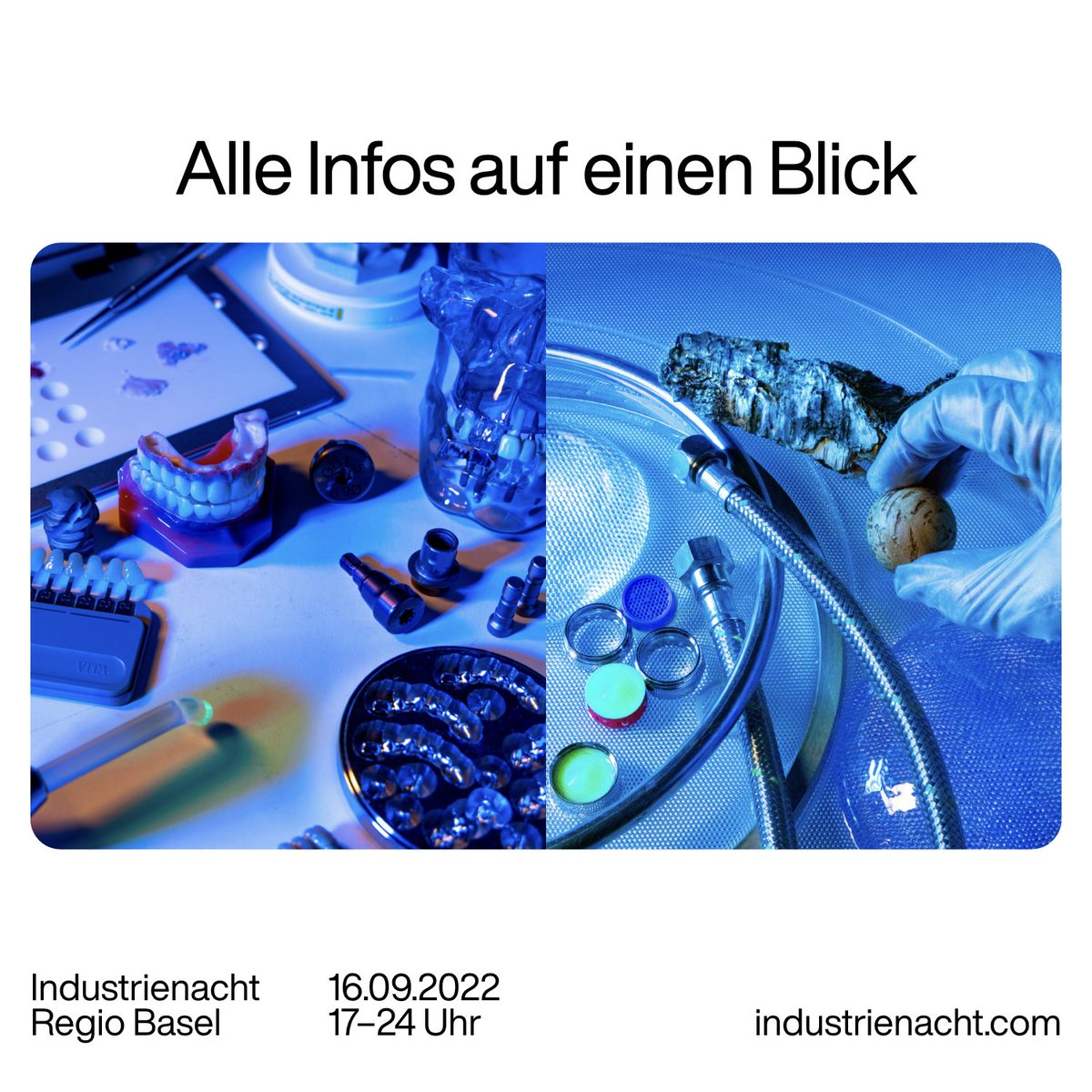 _industrienacht's tweet photo. 💥 Morgen Freitag ist die 1. Industrienacht Regio Basel. Hier haben wir für dich das Wichtigste zusammengefasst, damit du dich voll und ganz auf das Programm konzentrieren kannst.

➡️ https://t.co/VqrKDTf2bF

#industrienachtbasel #industrienacht #industrie #basel #thisisbasel https://t.co/pj6wuUdbLi