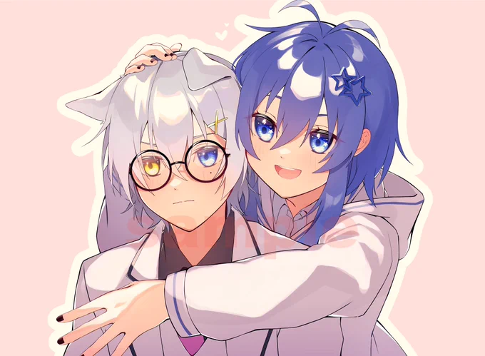 ご依頼より、VTuberの星古夜空様のファンアートを描かせていただきました!! 