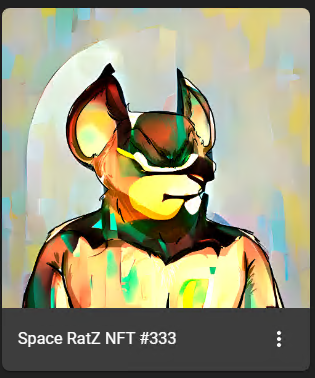karmiller3's tweet photo. Oh who likes my Space RatZ? 😍😍😍

Took a few attempts but finally got the one I wanted. absolutely love the design. Huge thank you to @SpaceRatZNFT  

Love your collection and will continue to support you.
Excellent Project &amp; lively Discord
https://t.co/rH3izPK7Vw https://t.co/TKB63lh9pL