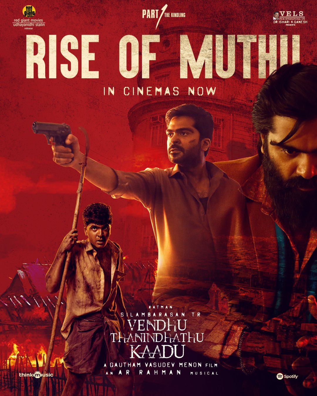 Silambarasan's Vendhu Thanindhathu Kaadu releases 🎥 / Twitter