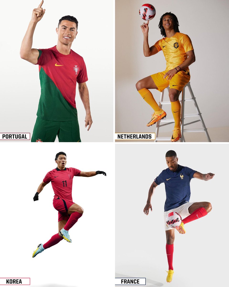 ESPNFC's tweet photo. Nike have released their World Cup kits today 👀🏆 https://t.co/NzHNNJKDOV