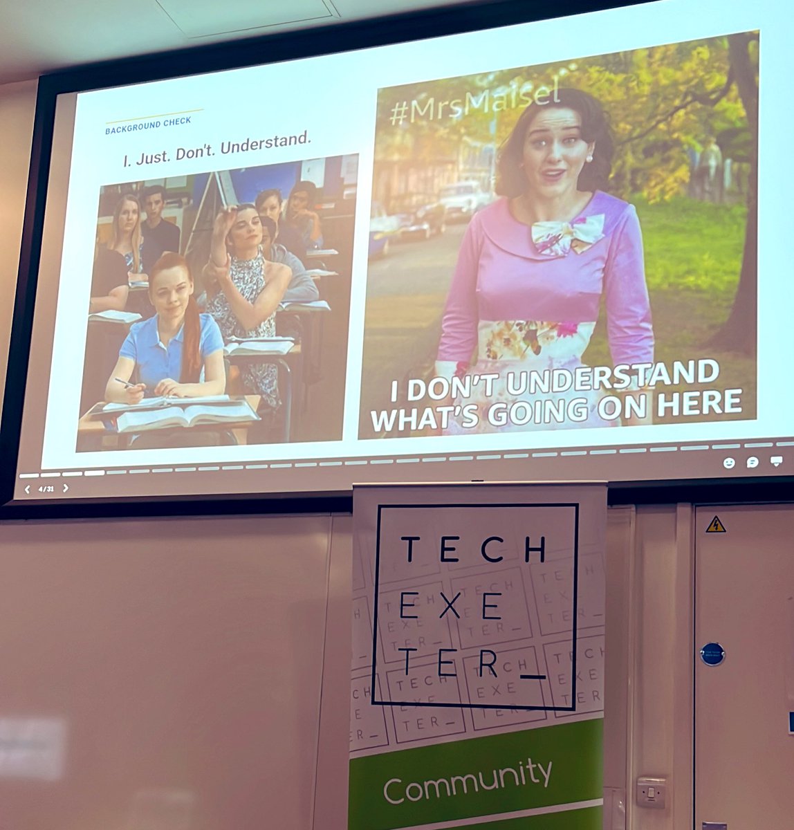 Sarah Marks (@_ofwanderings) on Twitter photo .<a href="/mycoastapp/">My Coast</a> is sharing about their journey around using tech to drive the future of our communities <a href="/TechExeter/">TechExeter</a> 
#TechExeter #community .<a href="/mycoastapp/">My Coast</a> is sharing about their journey around using tech to drive the future of our communities <a href="/TechExeter/">TechExeter</a> 
#TechExeter #community