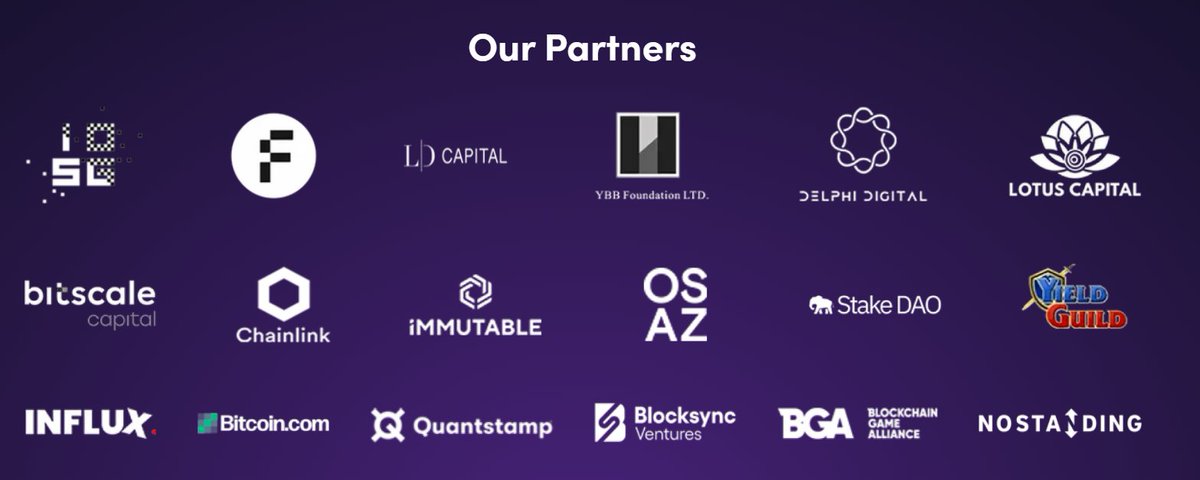 getrealtoken's tweet photo. Among Illuvium’s partners, we find a lot of key actors in the crypto space, such as @Delphi_Digital, @YieldGuild, @chainlink, @Immutable, @BitcoinCom, and @BGameAlliance https://t.co/Nj8sI7vUUe