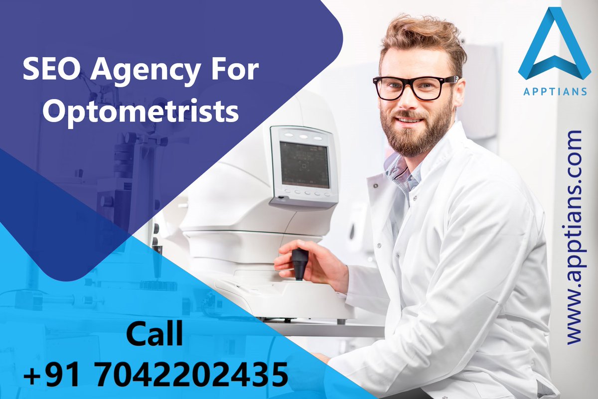 apptians's tweet photo. SEO Agency For Optometrists
Visit- https://t.co/SfQSHFmeW3
Call +91 7042202435
#optometrist #optometry #optometrystudent #seotips #seoservices #seo #seoexpert #seoagency #swastiksaraf #apptians #biharapps https://t.co/X50ajzThC3