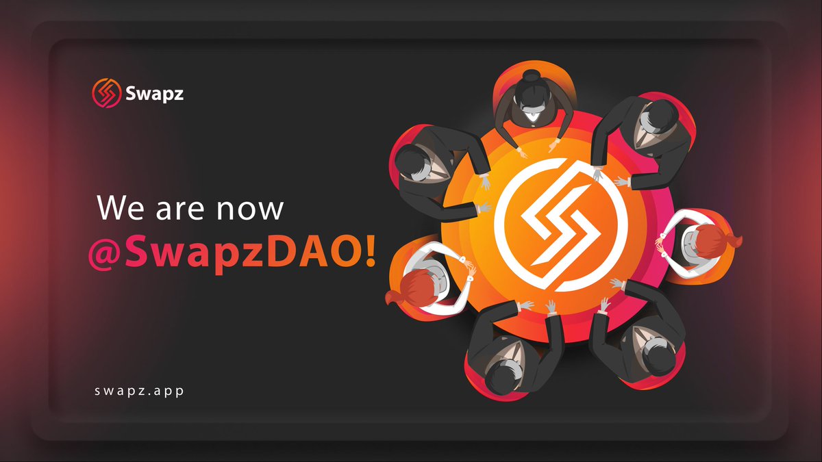 Swapz_app's tweet photo. Yo! We've made some changes on our @Twitter π can you find it?
Yes for you eagle eyed π ones, you got it! Our handle is now @SwapzDAO! Big changes afoot to our users & community!
We're very excited & so should you! Keep your eyes peeled!
#SwapzDAO $SWAPZ #crosschain #SWAPZ https://t.co/gBlxemo9Fg