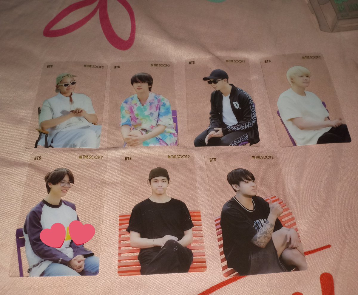 hey_agape's tweet photo. wts lfb ph onhand

IN THE SOOP TRANSPARENT PC 

P120.00 each
Comment member + mine 
- onhand, ready to ship
- GCASH/BPI 
- ggx/sdd (manila) 
- with stickers means sold

PRIO PAYO.

�� bts in the soop mini pc rm jungkook jin jimin v suga jhope https://t.co/CW3smoRmBk