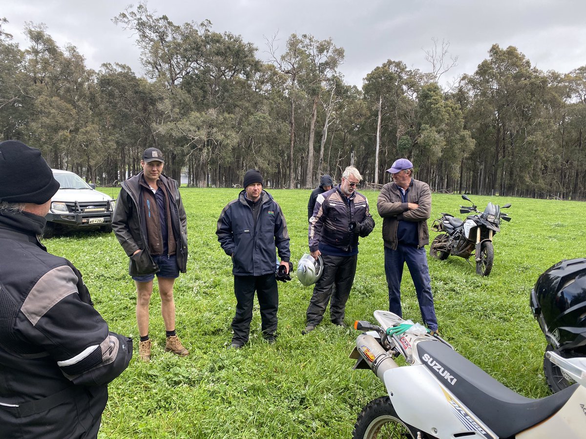 BevanAddison's tweet image. Well it’s all done and dusted for another 2 wheel trial tour. Great 3 days despite a wet day 1. Interstate visitors and all areas of WA seeing high rainfall zone cropping systems and. Swinging down to MANJIMUP gif something a bit different
