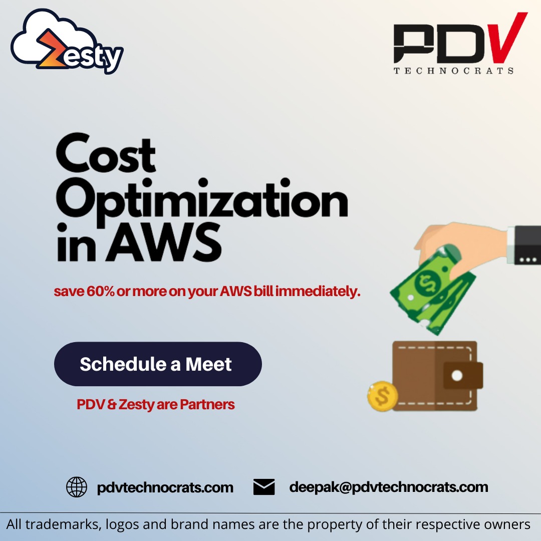 We will help you to Reduce EC2 Linux Costs by up to 60% 
And With no human effort required.

Schedule a meeting Now
lnkd.in/gVAAaSpH

#Zesty #AWS #savingmoney #PDVtechnocrats #costoptimization #awscost #ec2 #saving #cloud #cloudcomputing #save #spend #help #time #reduce