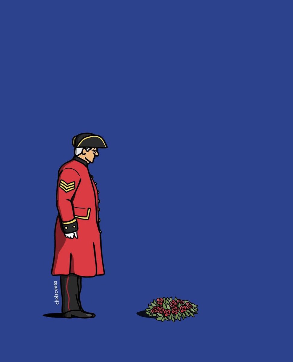 FrankKhalidUK's tweet photo. Chelsea pensioners last night 💙 https://t.co/REykUF5ZQd