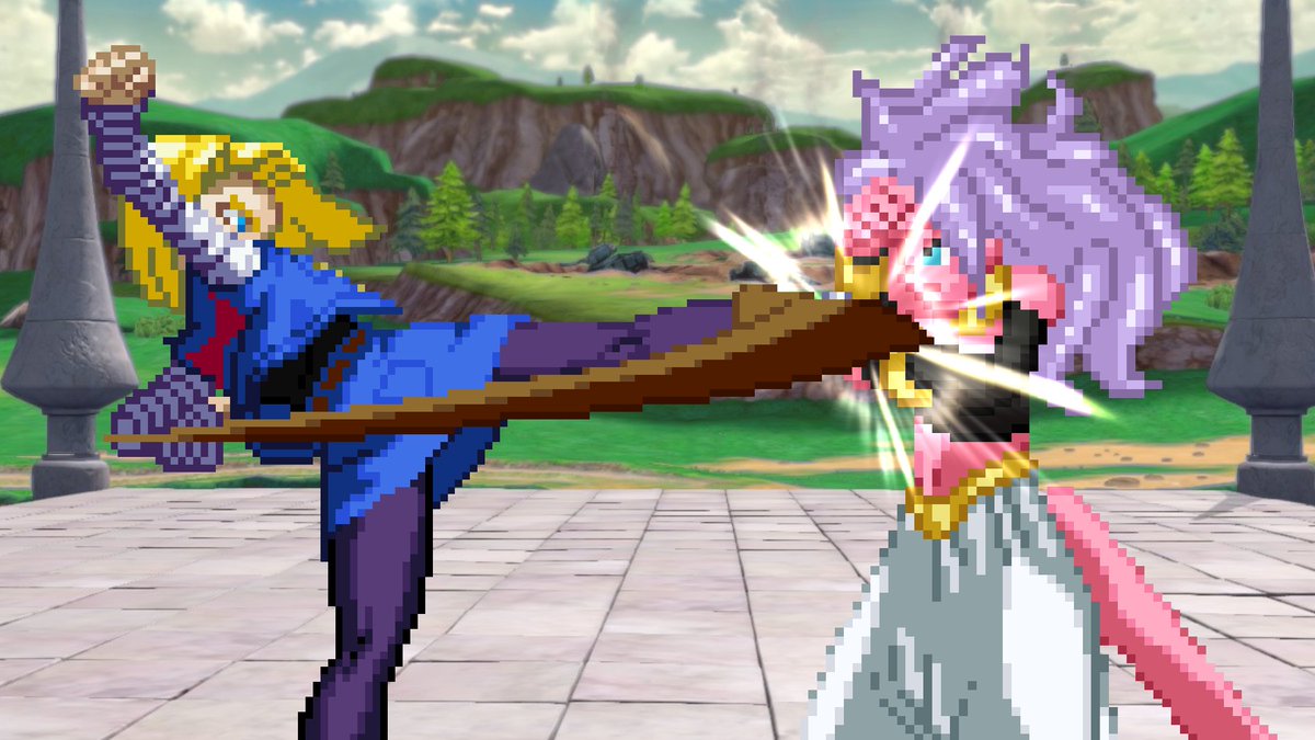 Morning everyone!
Sorry for my absence, I've just been training 18 to become more faster. She needs to work on her kicks.