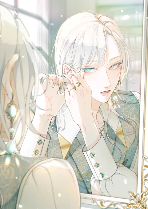 #季刊エス 79号佳作で掲載して頂きましたありがとうございます…!動作や光まで美しいとコメント頂けていてとても嬉しいです;; 