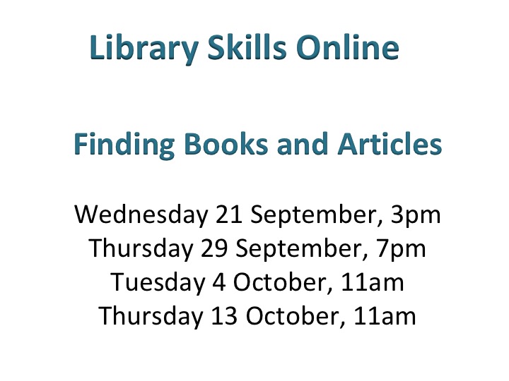 uwslib's tweet image. Get a head start with your assignments with @uwslib . Sign up for one of our Finding Books and Articles online library skills sessions. #libraryskills #assignments #UWSLibrary