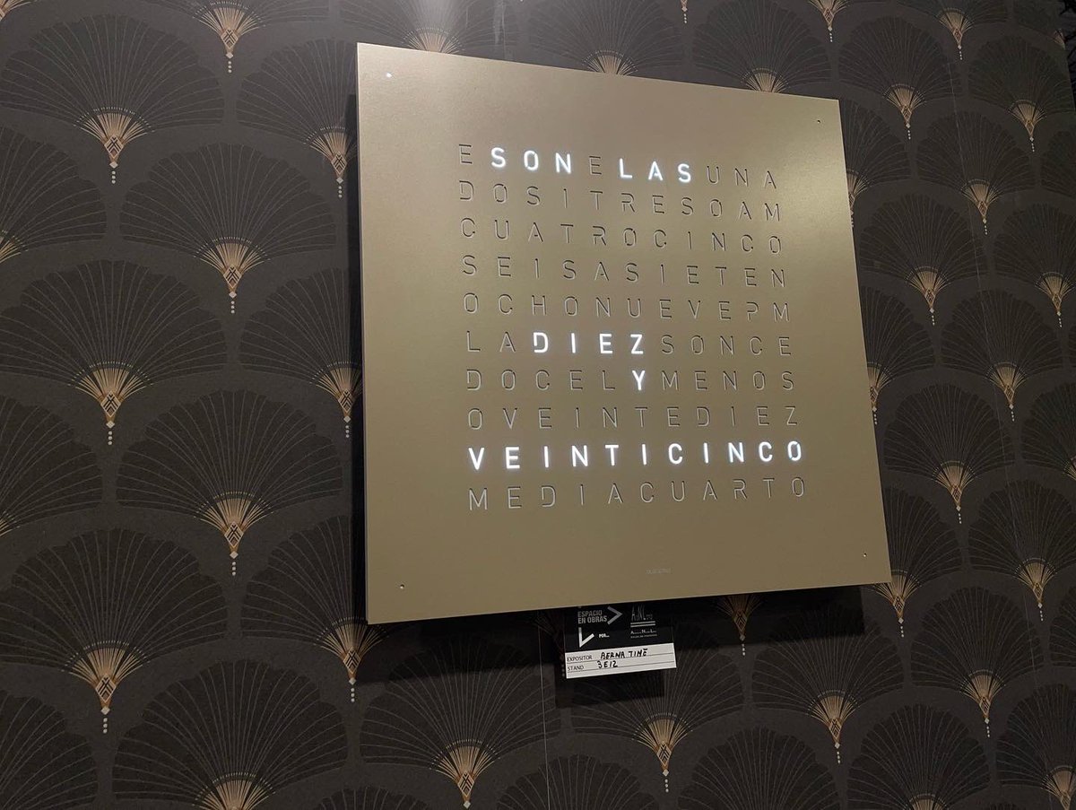 FeriaIntergift's tweet photo. En el segundo día de #Intergift2022 conocemos más piezas en el #EspacioEnObras. ✨

Marcas como #BeldaInteriorismo, @ArtesaniaParras y @BermaTime nos presentan algunos de sus mejores diseños. 

Es una iniciativa promovida por el @cgcoddi de España.

📍Pabellón 3 de @IFEMA MADRID. https://t.co/Ov2XrXbCqI