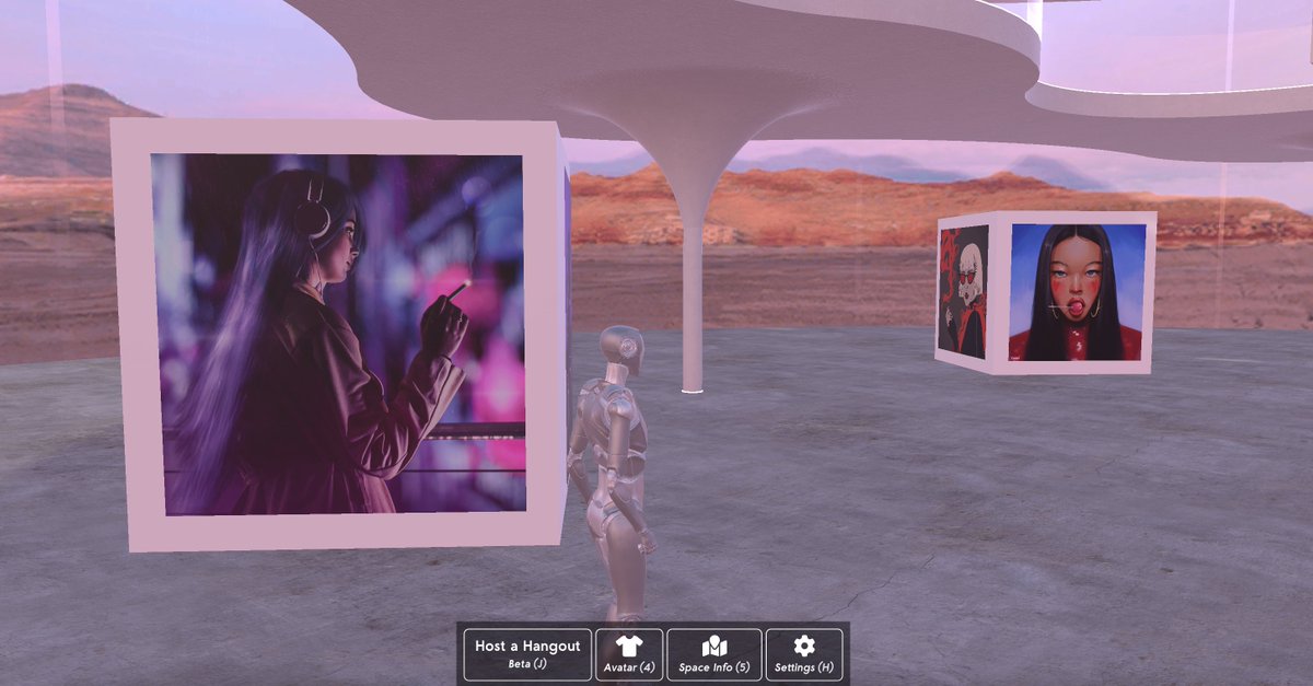 3 Amazing Artists currently exhibiting in our digital Gallery ⚡️ Theme: Fashion &amp; Digital Identities

🎨Julia 2020|  by: <a href="/retro_manni/">Retro Manni ➤ Wishlist on Steam</a>

🎨LOLLIPOP- 2022 | by: <a href="/ginnijoieart/">Ginnijoie</a>

🎨 The Soul Smoker, 2021 | by: <a href="/StrangeCintia/">Cintia Strange</a>

RT +❤️Check out our gallery here 👇monaverse.com/spaces/fashion…